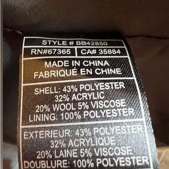 BB Dakota Wool Blend Coat - Picture 7 of 7